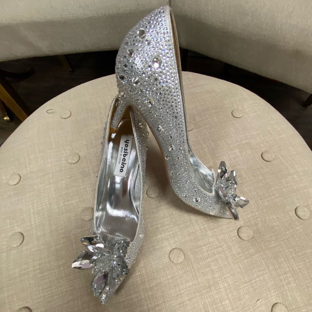 Cinderella Styled Wedding Shoes
